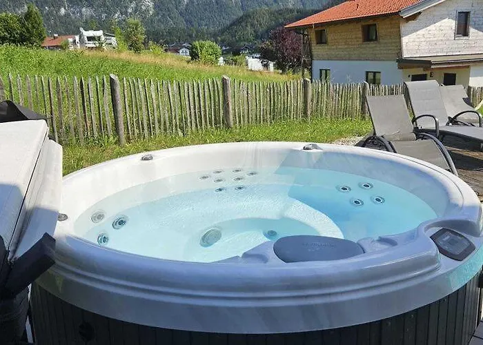 Chalet Gamsknogel Mit Privatem Pool Und Whirlpool Inzell